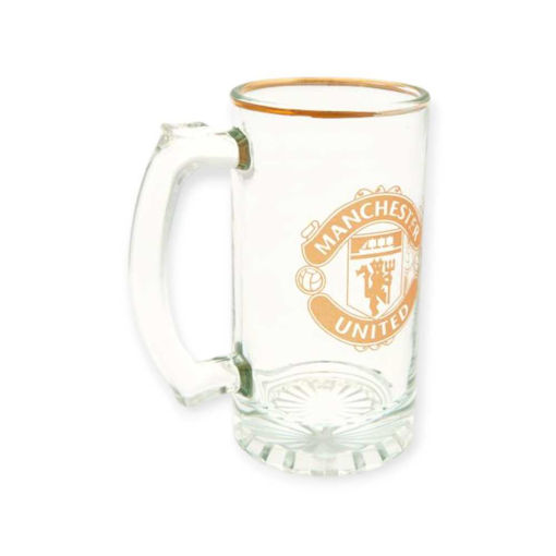 Picture of MANCHESTER UNITED GLASS TANKARD 425ML